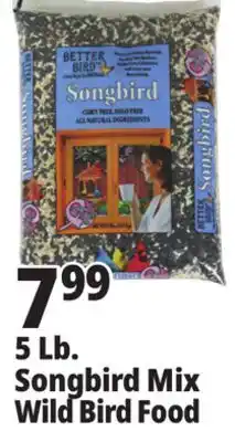 Ocean State Job Lot Better Bird Songbird Better Blends Food, 5 lbs offer