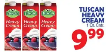 Bravo Supermarkets TUSCAN HEAVY CREAM offer