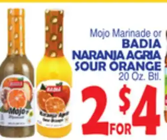Bravo Supermarkets BADIA NARANJA AGRIA SOUR ORANGE offer