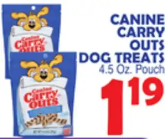 Bravo Supermarkets CANINE CARRY OUTS DOG TREATS offer
