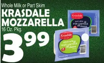 Bravo Supermarkets KRASDALE MOZZARELLA offer