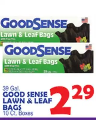 Bravo Supermarkets GOOD SENSE LAWN & LEAF BAGS offer