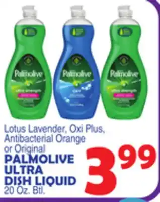 Bravo Supermarkets PALMOLIVE ULTRA DISH LIQUID offer