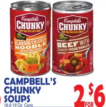 Bravo Supermarkets CAMPBELL'S CHUNKY SOUPS offer