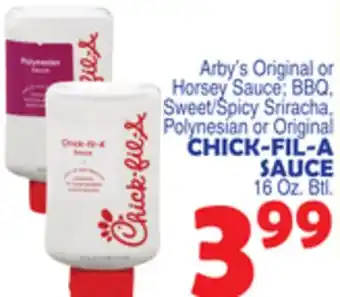 Bravo Supermarkets CHICK-FIL-A SAUCE offer