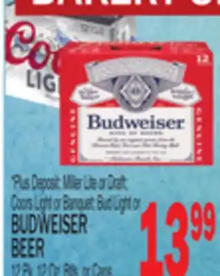 C Town BUDWEISER BEER offer