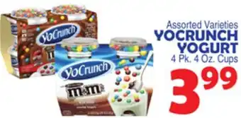 Bravo Supermarkets YOCRUNCH YOGURT offer