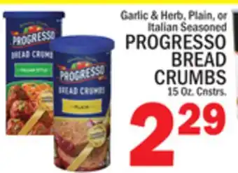 C Town PROGRESSO BREAD CRUMBS offer