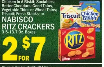 C Town NABISCO RITZ CRACKERS offer