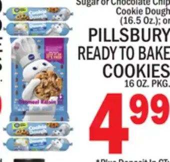 C Town PILLSBURY READY TO BAKE COOKIES 16 OZ. PKG offer