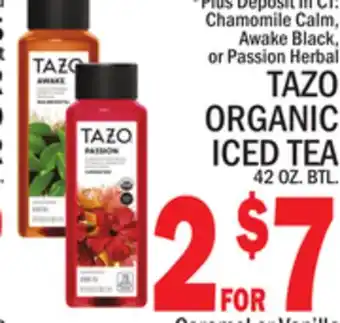 C Town TAZO ORGANIC ICED TEA offer
