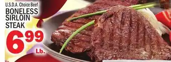 C Town BONELESS SIRLOIN STEAK offer