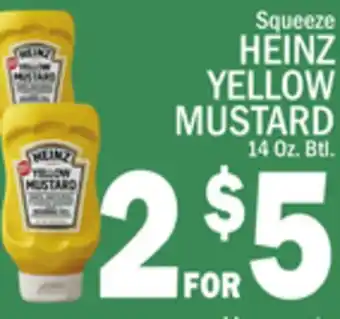 C Town HEINZ YELLOW MUSTARD offer