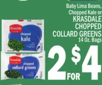 C Town KRASDALE CHOPPED COLLARD GREENS offer
