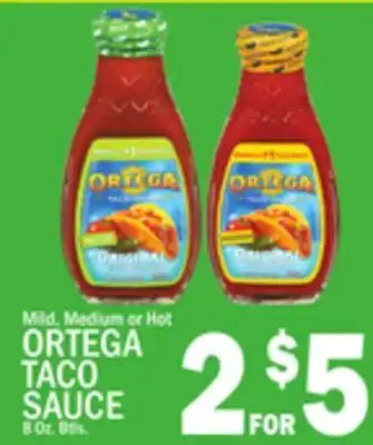 C Town ORTEGA TACO SAUCE offer