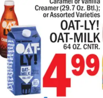 C Town OAT-LY! OAT-MILK 64 OZ. CNTR offer