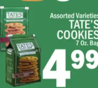 C Town TATE'S COOKIES offer
