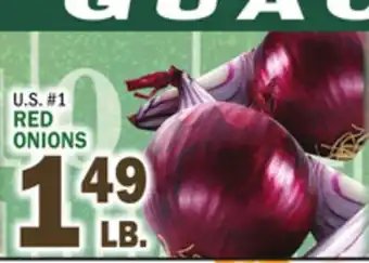 C Town RED ONIONS offer