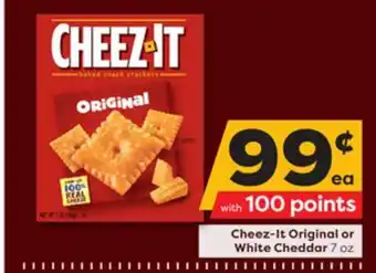 Weis Markets Cheez-It Original or White Cheddar offer