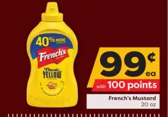 Weis Markets French's Mustard offer