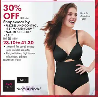 Boscov's Shapewear by offer