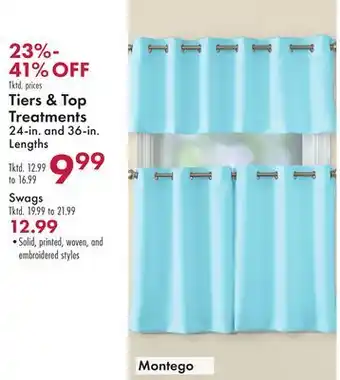 Boscov's Tiers & Top Treatments offer
