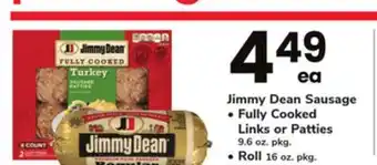 ACME Jimmy Dean Sausage offer