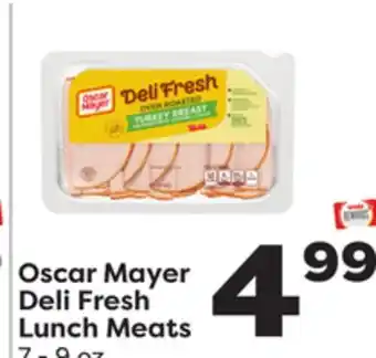 Weis Markets Oscar Mayer Deli Fresh Lunch Meats offer