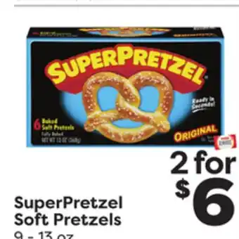 Weis Markets SuperPretzel Soft Pretzels offer