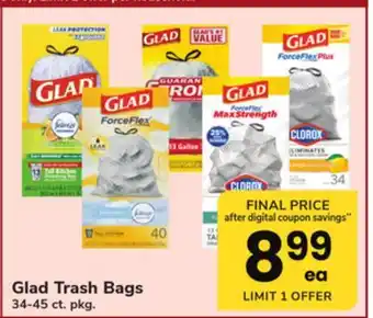 ACME Glad Trash Bags offer