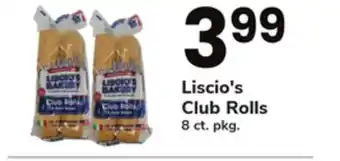 ACME Liscio's Club Rolls offer