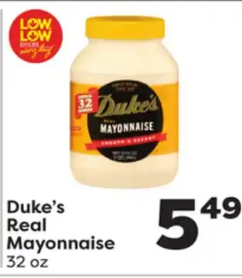 Weis Markets Duke's Real Mayonnaise offer