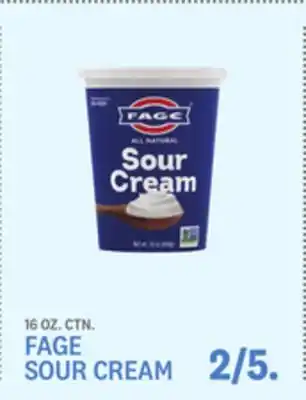 Kings Food Markets FAGE SOUR CREAM offer