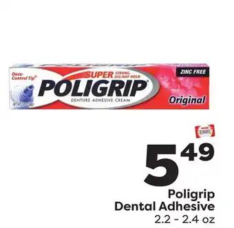 Weis Markets Poligrip Dental Adhesive offer