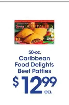 Price Rite Caribbean Food Delights Beef Patties offer