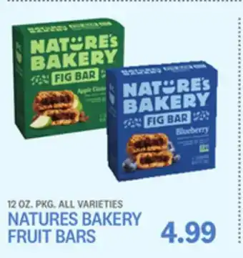 Kings Food Markets NATURES BAKERY FRUIT BARS offer