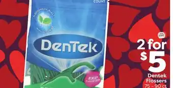 Weis Markets Dentek Flossers offer