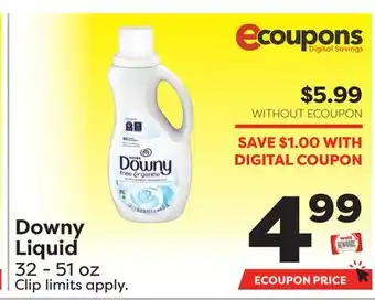 Weis Markets Downy Liquid offer