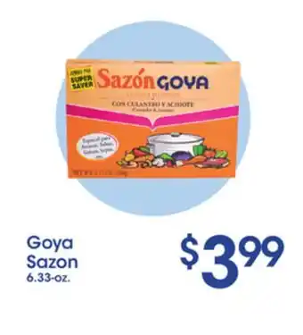 Price Rite Goya Sazon offer