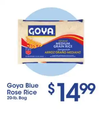 Price Rite Goya Blue Rose Rice offer