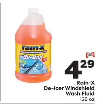 Weis Markets Rain-X De-Icer Windshield Wash Fluid offer