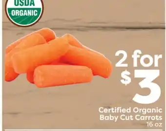 Weis Markets Certified Organic Baby Cut Carrots offer