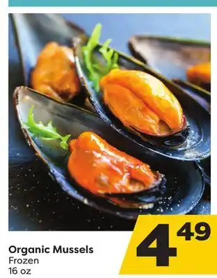 Weis Markets Organic Mussels offer