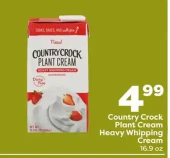 Weis Markets Country Crock Plant Cream Heavy Whipping Cream offer