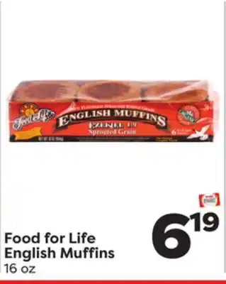 Weis Markets Food for Life English Muffins offer