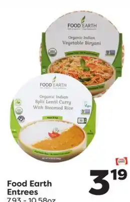 Weis Markets Food Earth Entrees offer