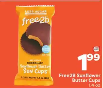 Weis Markets Free2B Sunflower Butter Cups offer