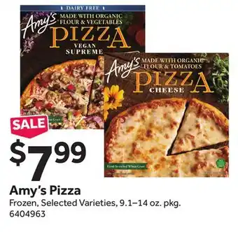 Stop&Shop Amy's Pizza offer