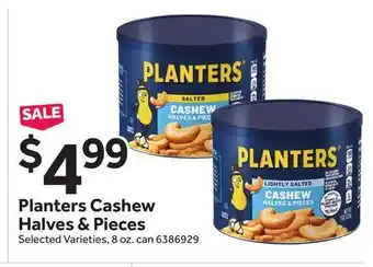 Stop&Shop Planters Cashew Halves & Pieces offer