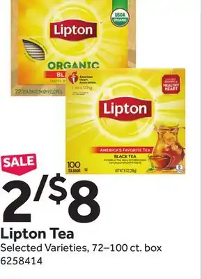Stop&Shop Lipton Tea offer
